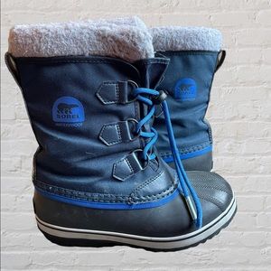 SOREL Youth Unisex Yoot Pac Nylon Waterproof Boot - Size 4.